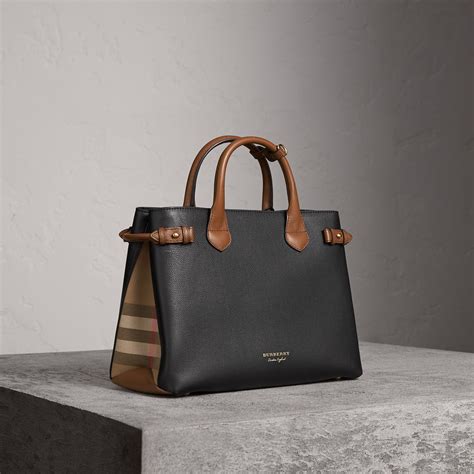 burberry handtasche the medium banner|Burberry leather banner.